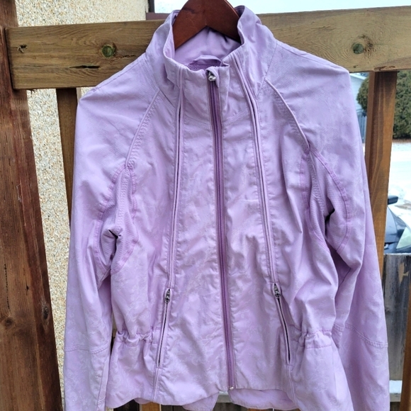 Rare Mauve Lilac Lululemon Define Jacket Windbreaker Style Sz 6 - Picture 1 of 15